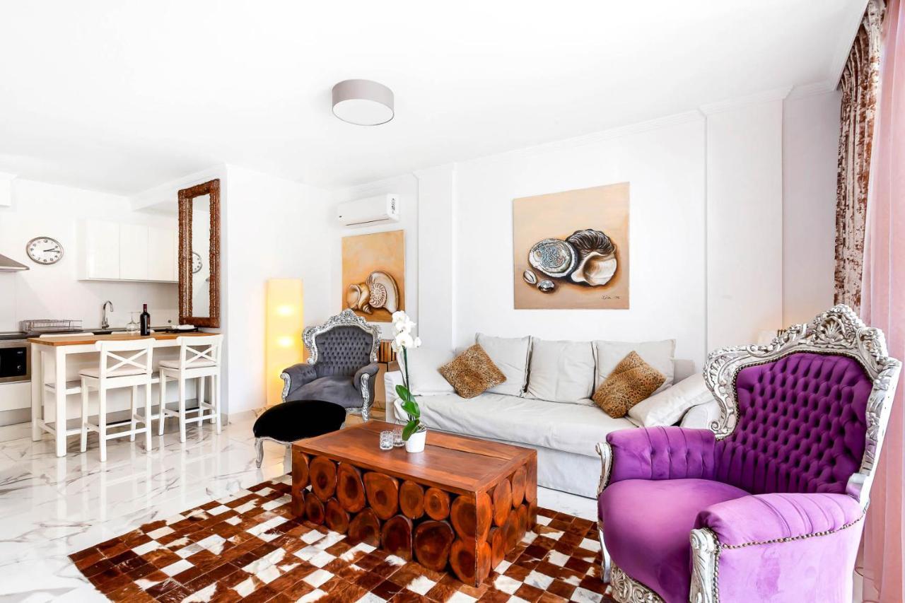 Ribera Del Puerto - Luxe Apartement With Great Terrace And Sea View Puerto De Mogan Kültér fotó